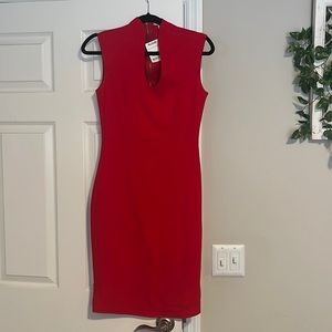 Stunning bodycon red dress